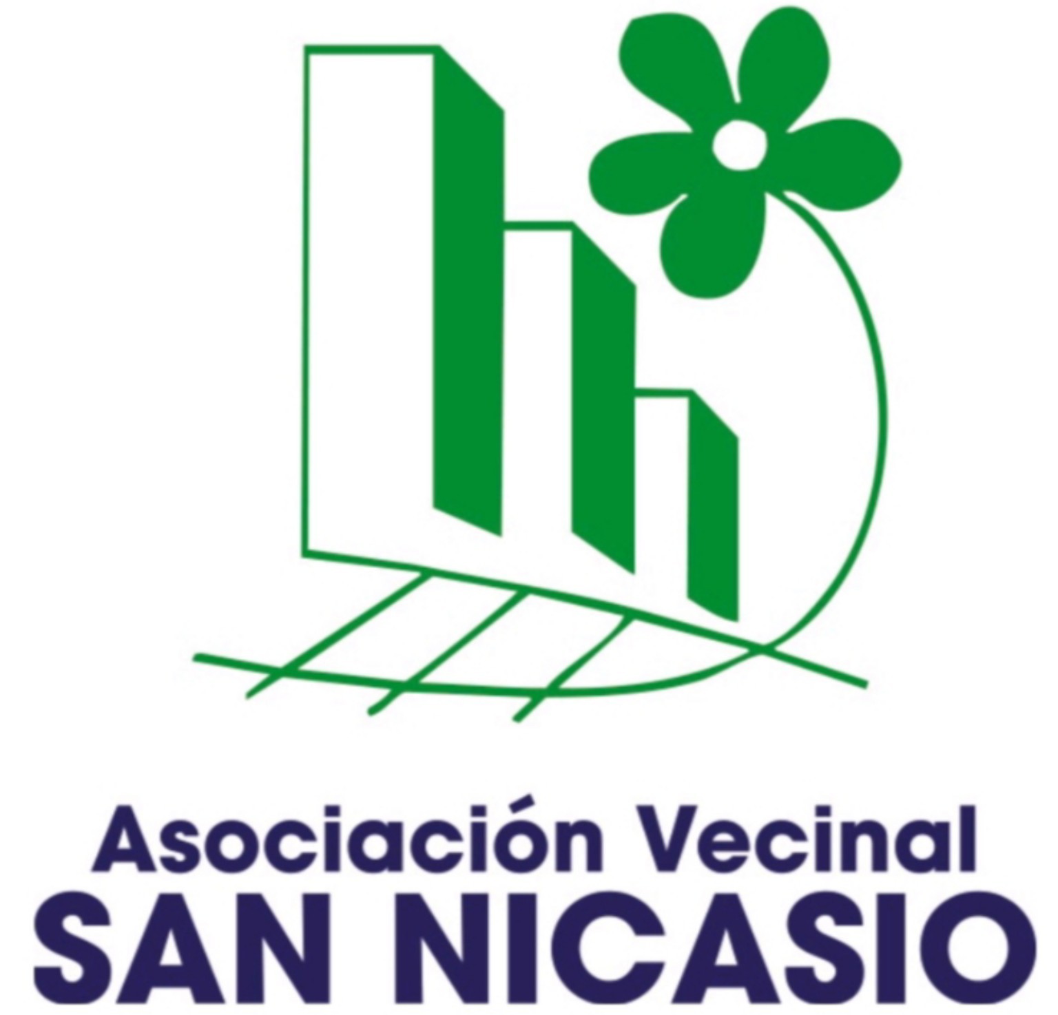 Logo original de la Asociación Vecinal San Nicasio